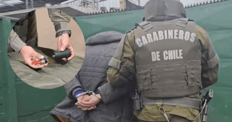 Peligroso Traficante Internacional Detenido en Temuco: Incautadas Drogas, Armas y Granada Militar