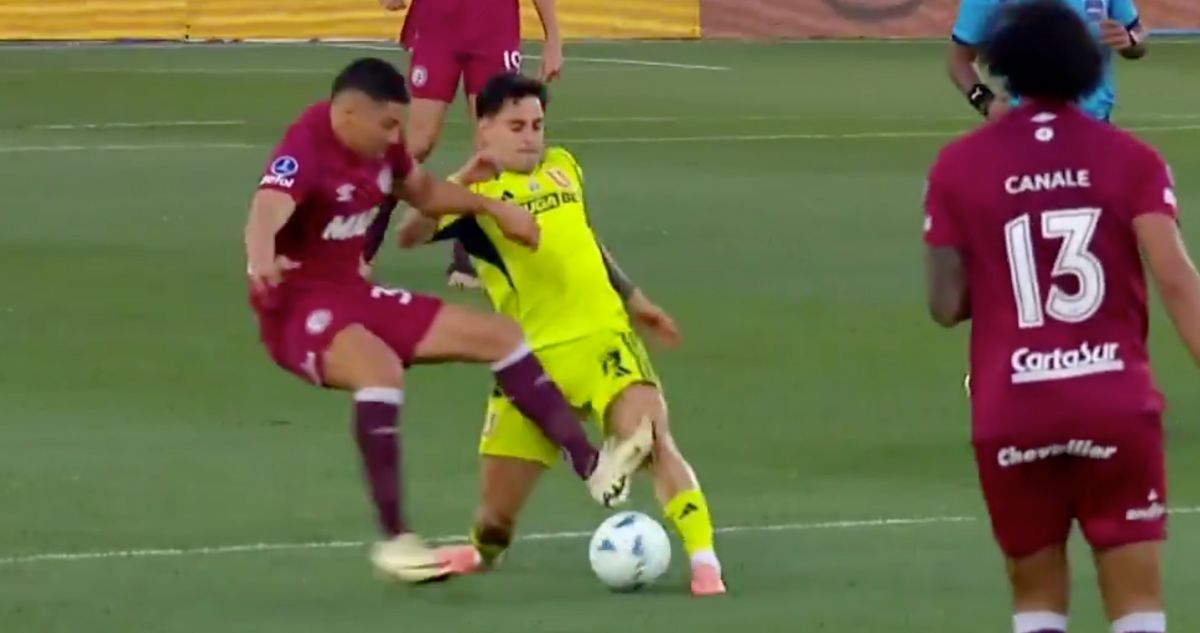 Polémica Entrada: ¿Merecía Roja el Duro Desafío a Altamirano en Lanús vs. La U?