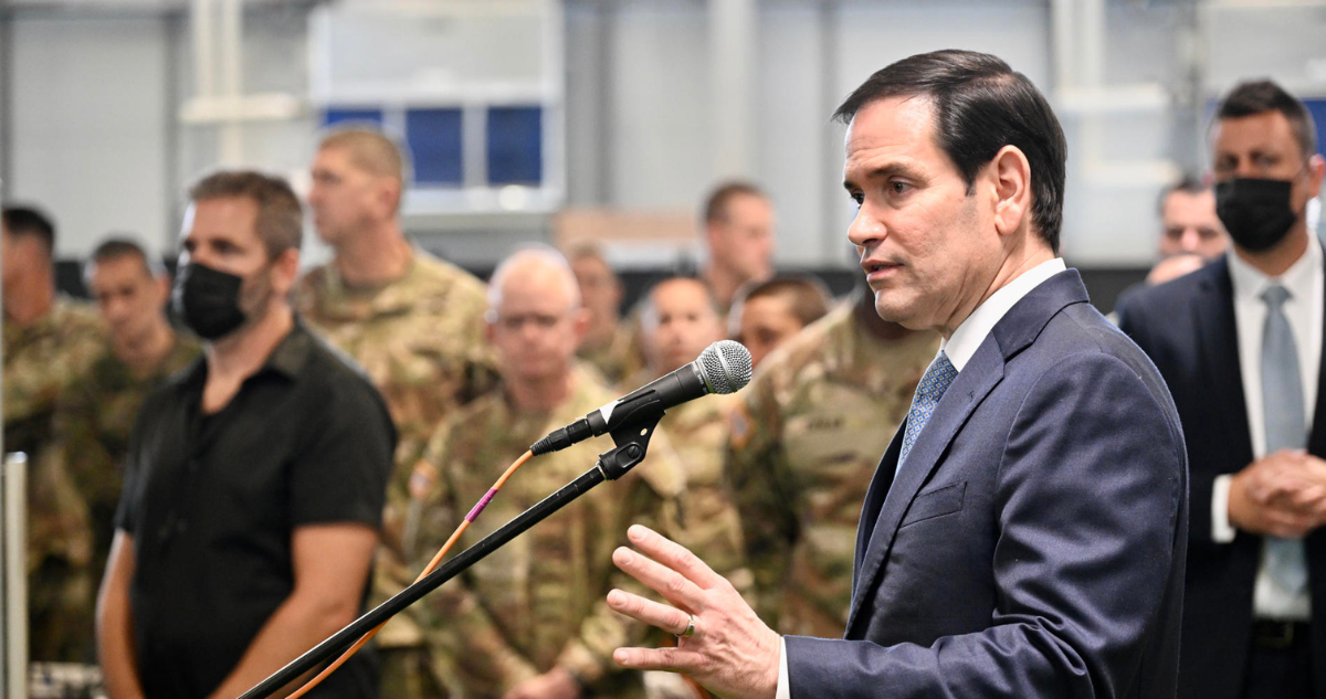Rubio Exige Desarme Total de Hamás para Reconstruir Gaza
