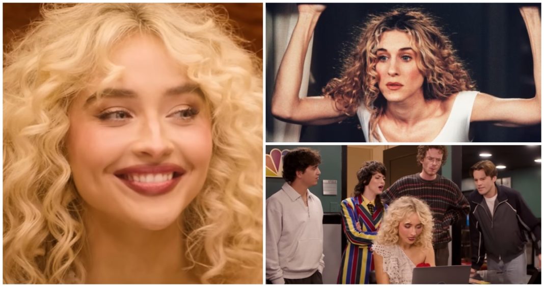 Sabrina Carpenter Channels Carrie Bradshaw in Hilarious 'Saturday Night Live' Sketch