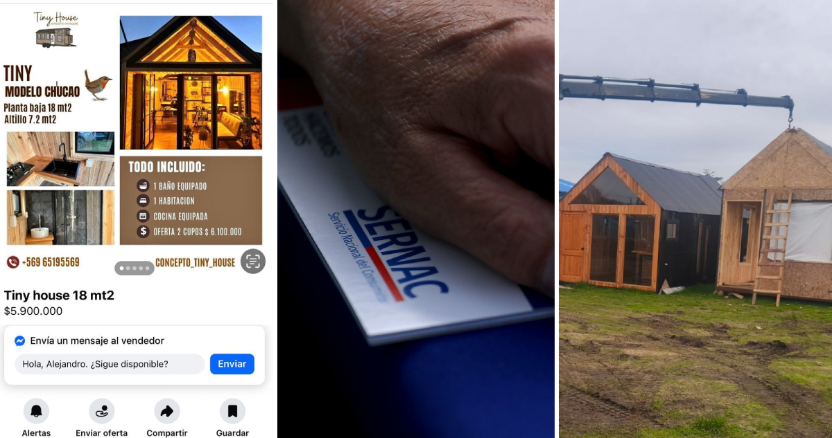Sernac investiga presuntas estafas con casas prefabricadas 'Tiny House'