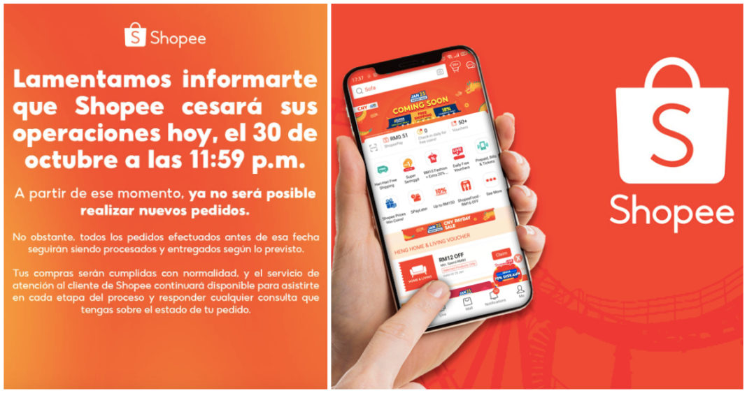 Shopee se retira de Chile: Fin de una era en el comercio electrónico transfronterizo