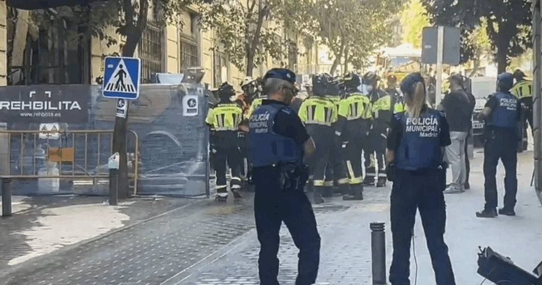 Tragedia en el centro de Madrid: Derrumbe de edificio en obras deja heridos y desaparecidos