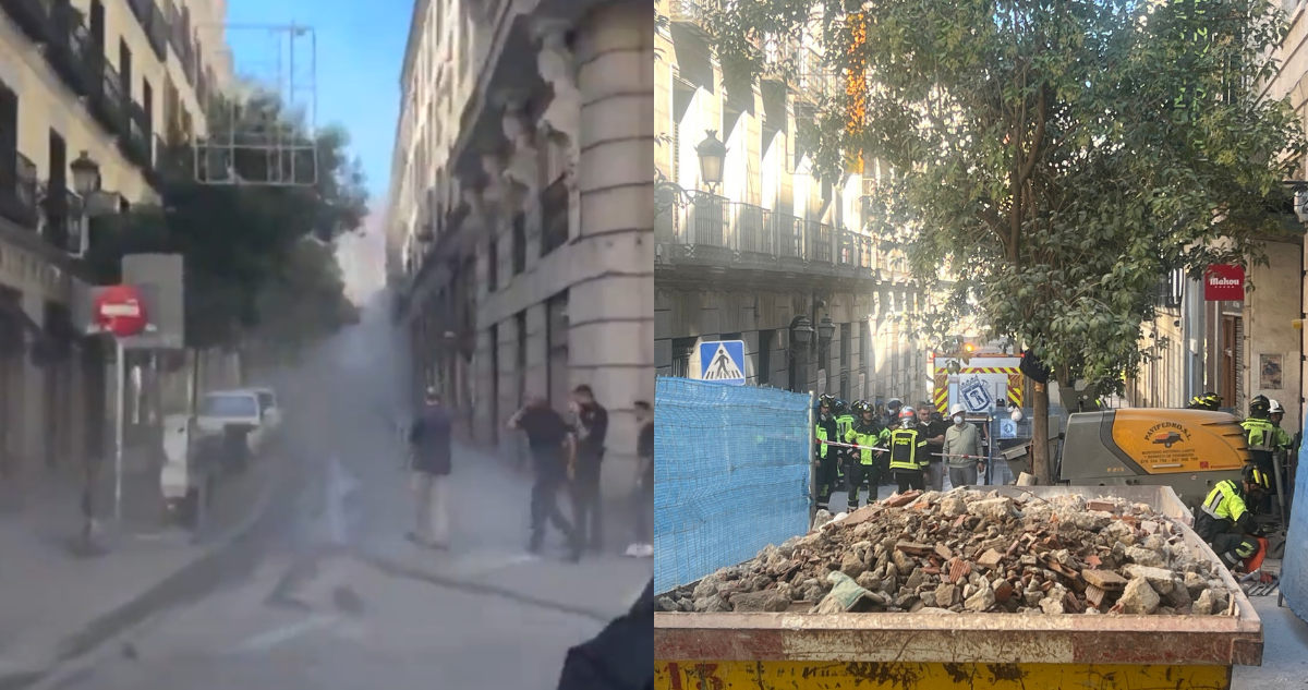 Tragedia en el centro de Madrid: Dos muertos tras el derrumbe de un edificio en rehabilitación