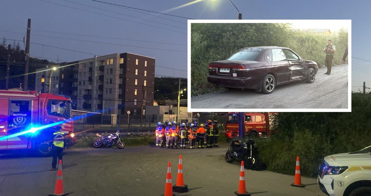 Trágico Accidente en Chiguayante: Joven Motociclista Pierde la Vida en Colisión