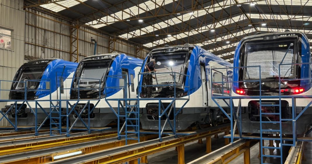 Valparaíso se prepara para recibir 5 nuevos trenes de última generación