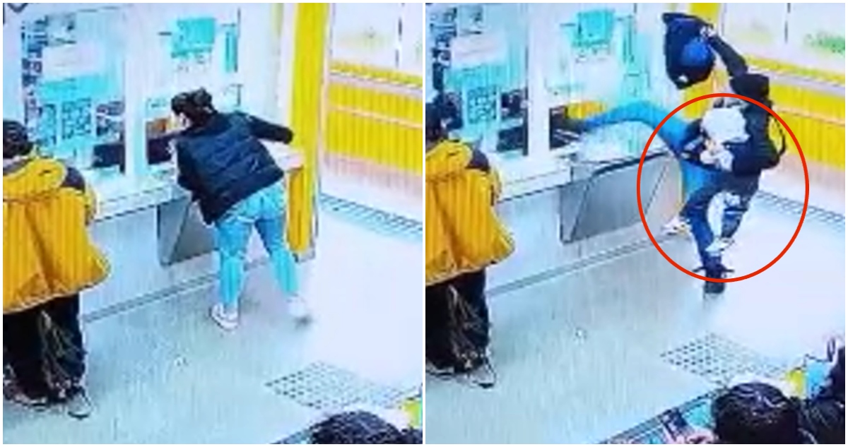 Violencia en el Cesfam: Pareja agrede a funcionaria mientras carga a un niño