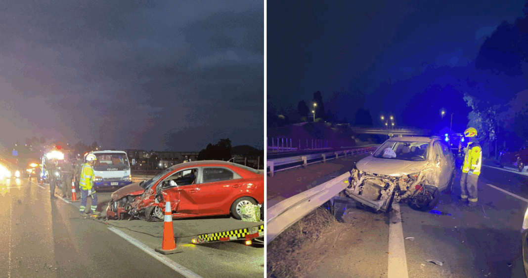 Accidente Vial Deja Dos Heridos en Valparaíso: Conductora Ebria Pierde el Control