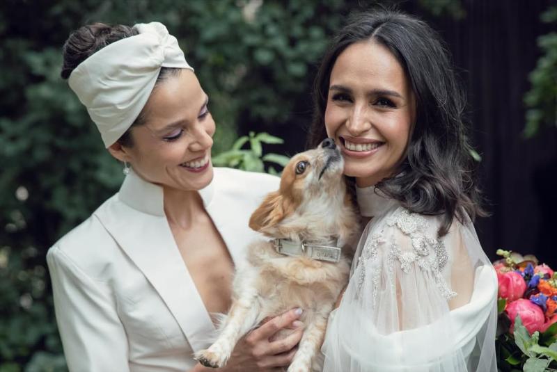 Amor Radical: Fernanda Urrejola y Francisca Alegría Celebran 8 Años Juntas con Fotos Inéditas de su Boda