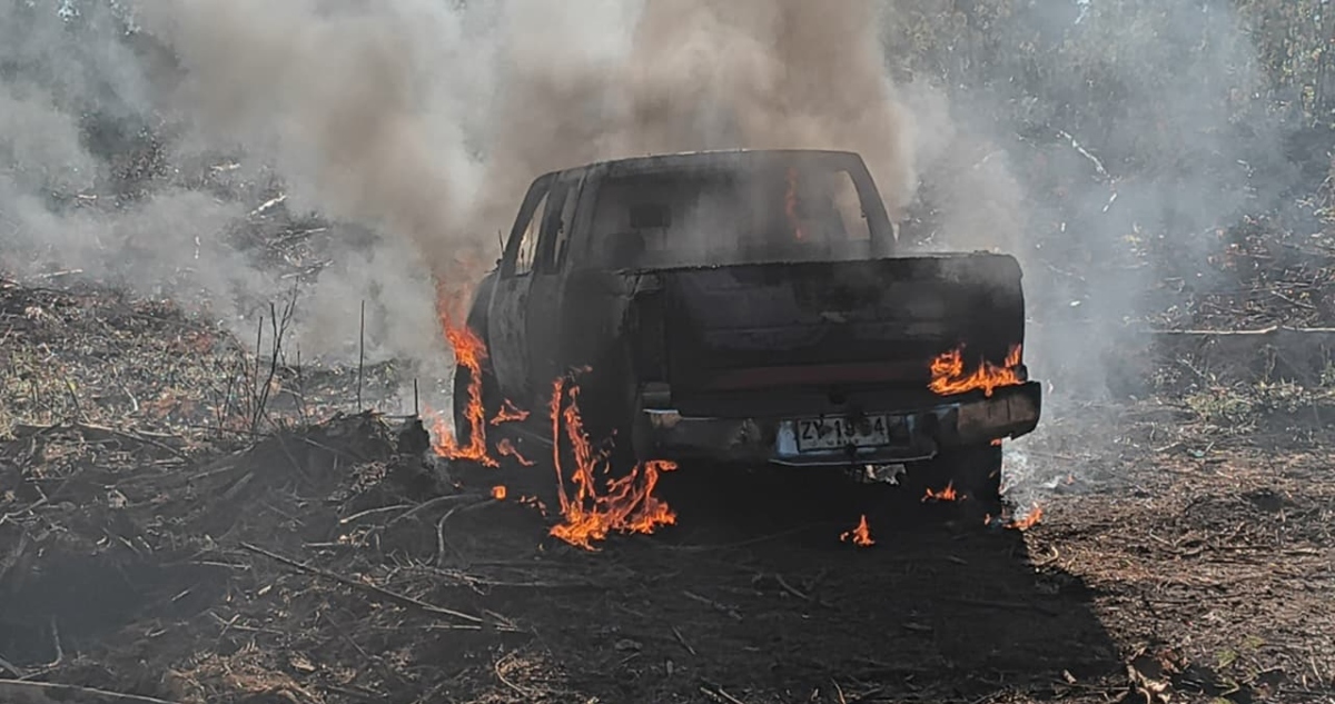 Ataque Incendiario en Contulmo: Grupo Mapuche WAM Reivindica Acción