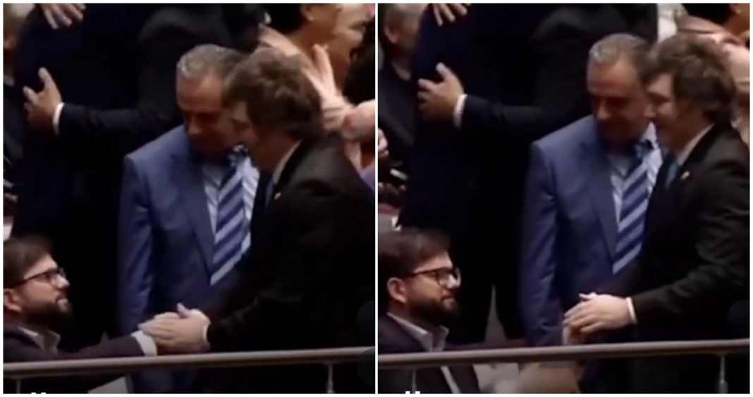 Boric y Milei: El frío saludo que refleja la distante relación entre los líderes de Chile y Argentina