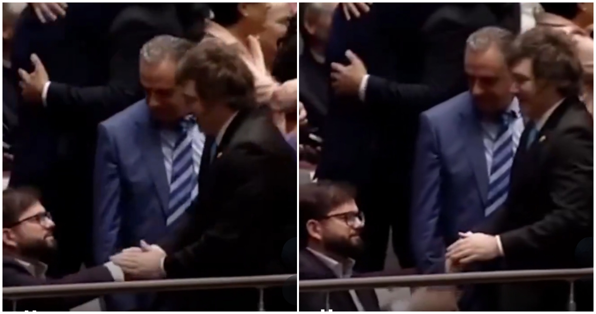 Boric y Milei: El frío saludo que refleja la distante relación entre los líderes de Chile y Argentina