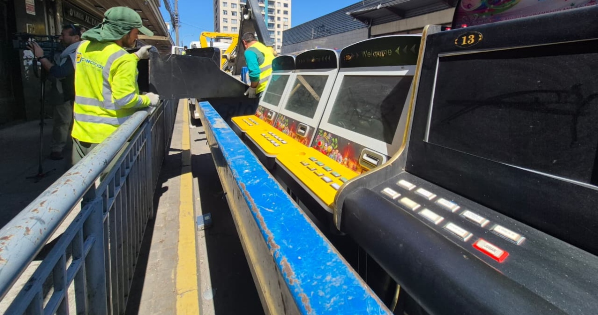 Carabineros y Municipalidad de Concepción Intensifican Operativos Contra Casinos Ilegales