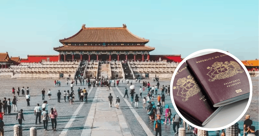 China Extiende Exención de Visa para Turistas de Chile y Sudamérica