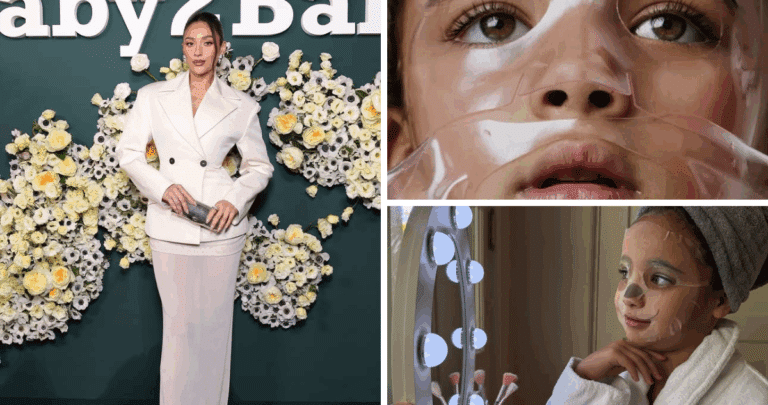 Controversia por línea de cuidado de la piel para niños de actriz de Hollywood