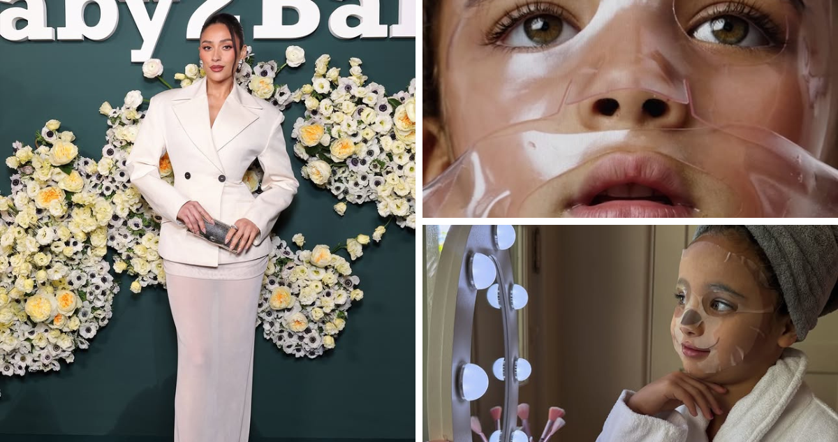 Controversia por línea de cuidado de la piel para niños de actriz de Hollywood