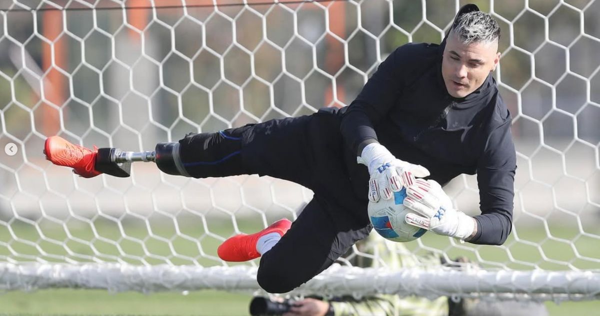 Cristóbal Campos: El Arquero que Lucha por Volver al Fútbol Profesional Tras Perder su Pie