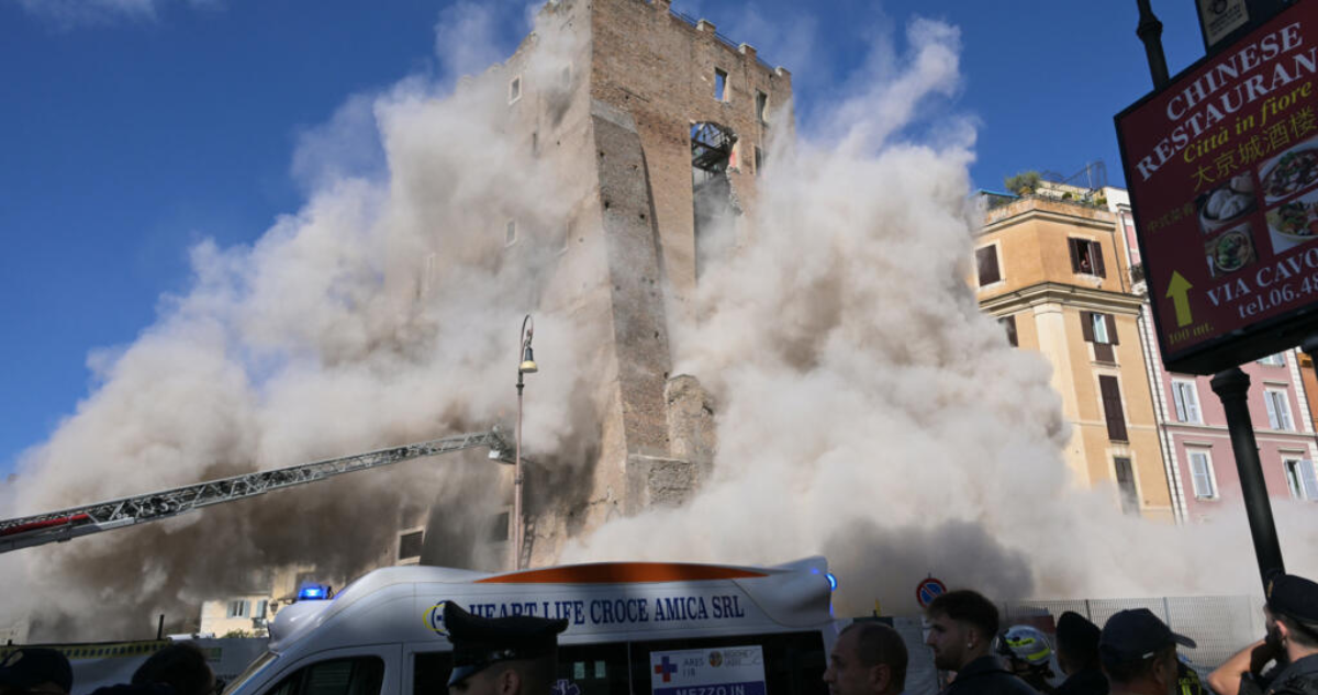 Derrumbe Parcial de la Torre Conti en Roma: Rescate Dramático y Lecciones sobre Preservación del Patrimonio