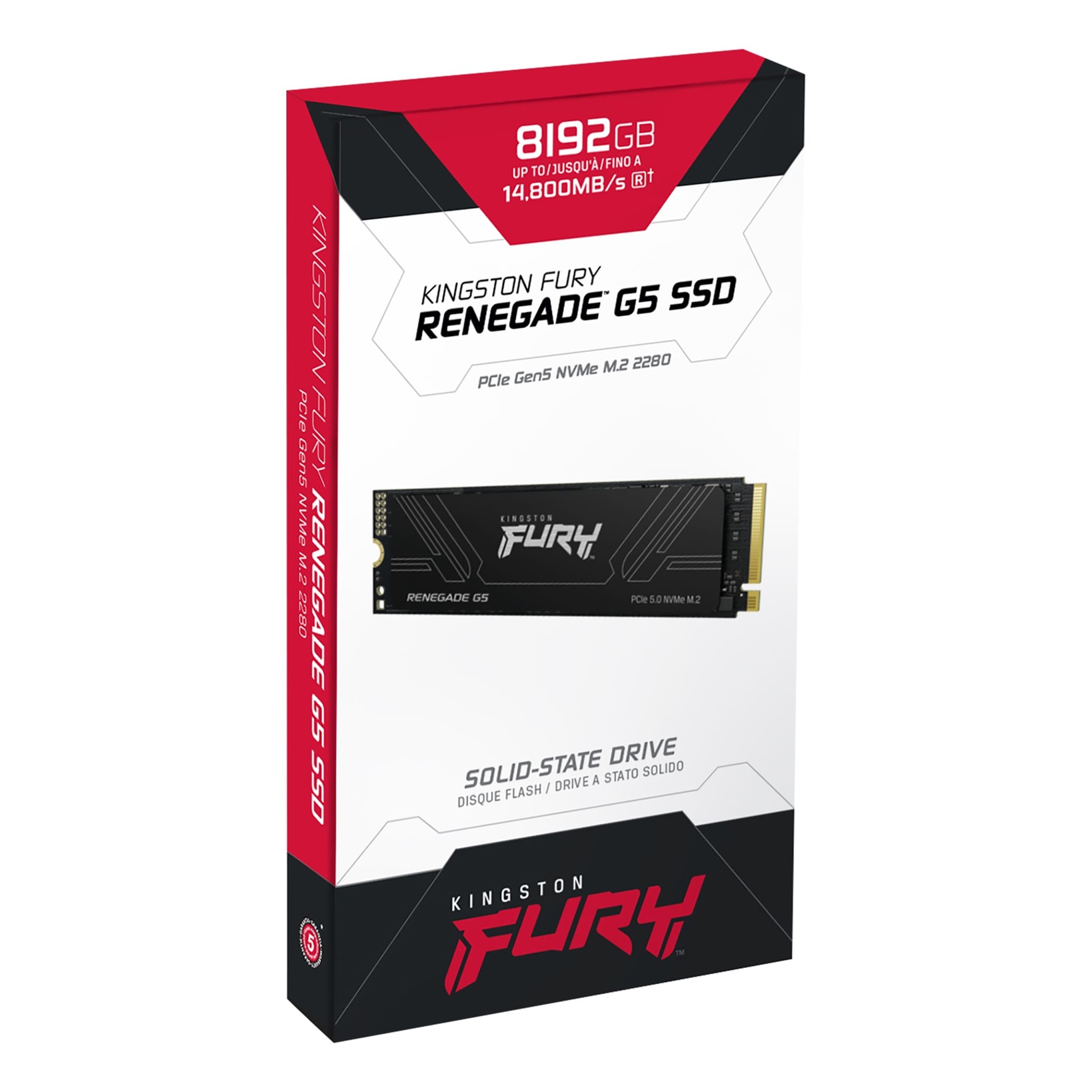 Descubre la Poderosa SSD Kingston FURY Renegade G5 de 8TB: Rendimiento Extremo para Tus Necesidades