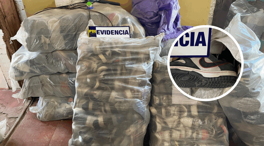 Descubren Millonario Robo de Zapatillas en Arica: Tres Detenidos por Receptación