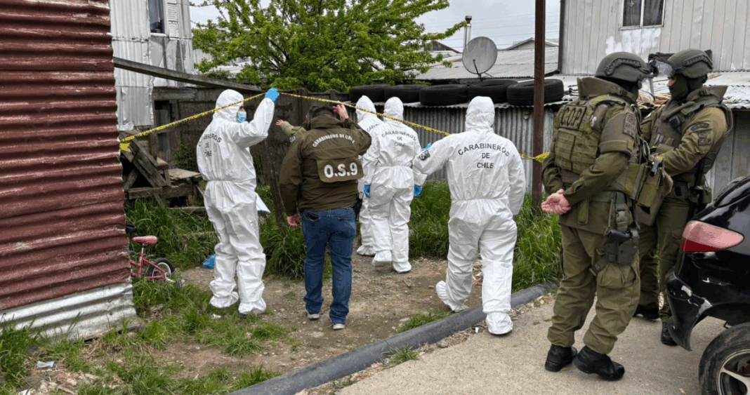 Doble Tragedia en Puerto Montt: Sospechoso se Autolesiona Antes de Ser Detenido