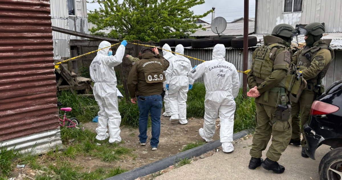 Doble Tragedia en Puerto Montt: Sospechoso se Autolesiona Antes de Ser Detenido