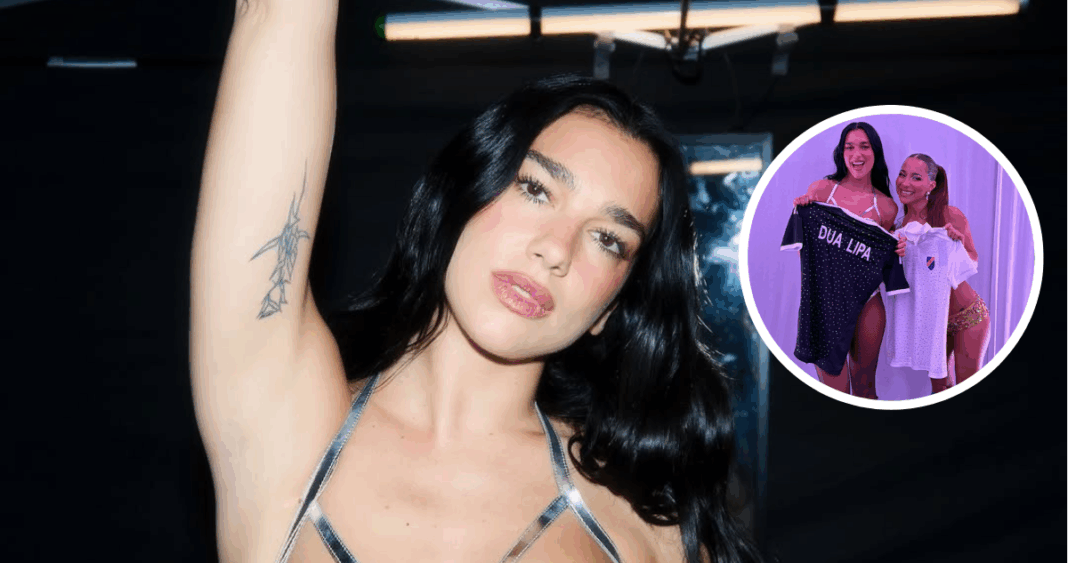 Dua Lipa Recibe Camiseta Personalizada de Princesa Alba: Una Conexión Única Entre Música y Fútbol