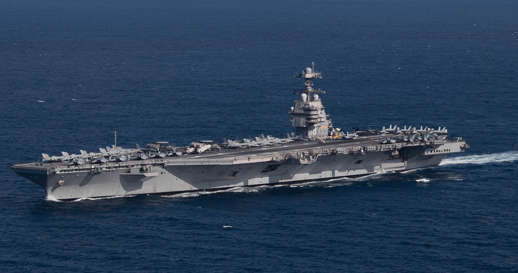 El Poder Simbólico del USS Gerald R. Ford: Más Allá del Combate al Narcotráfico