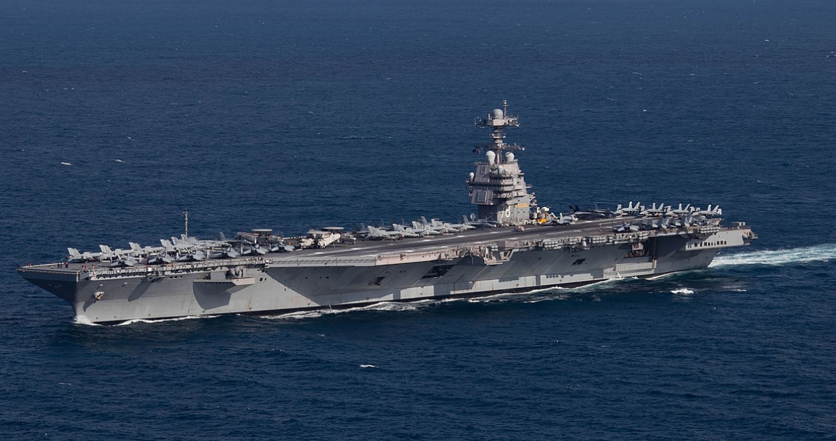 El Poder Simbólico del USS Gerald R. Ford: Más Allá del Combate al Narcotráfico