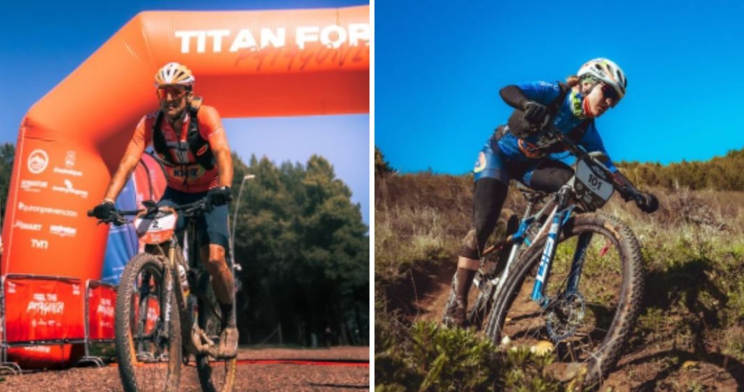 Españoles Luis Maté y 'Pili' Fernández, los primeros campeones de la Titan Forest Patagonia