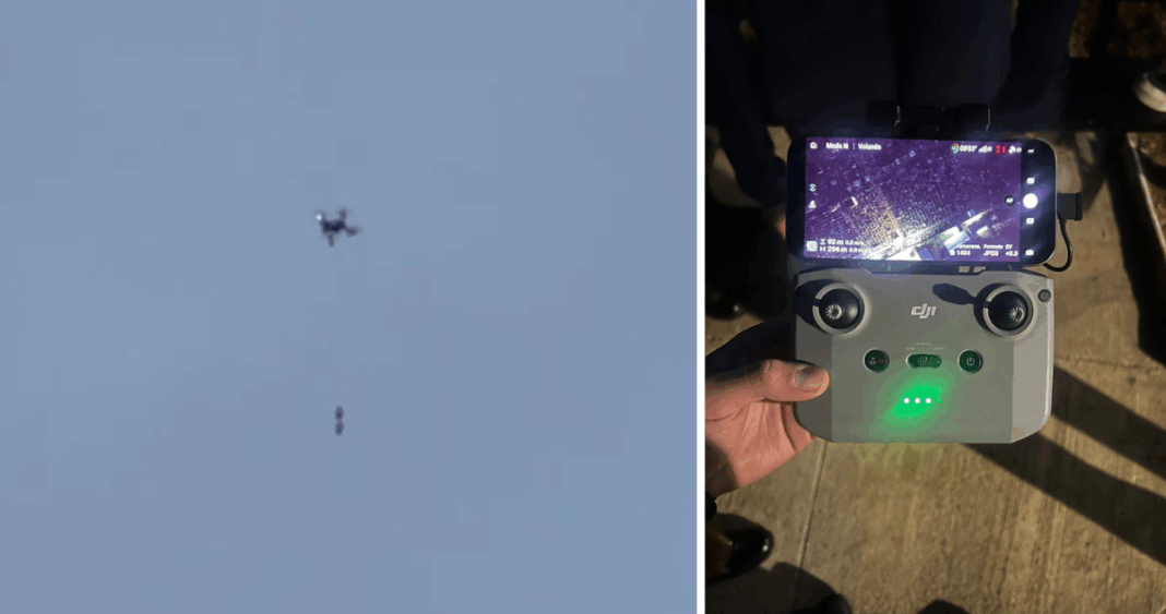 Exreo Sorprendido Intentando Ingresar Celulares a Cárcel de Osorno Mediante Dron