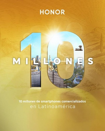 HONOR se consolida como líder tecnológico en América Latina con 10 millones de smartphones vendidos