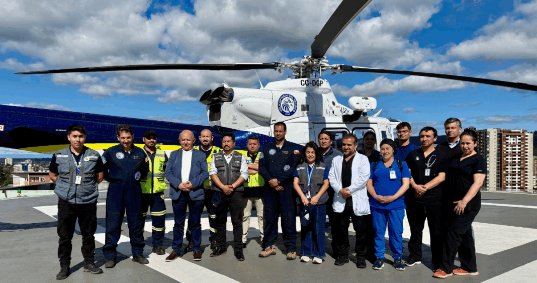 Helicópteros de Emergencia: Autorizados para Traslados Médicos Vitales en La Araucanía