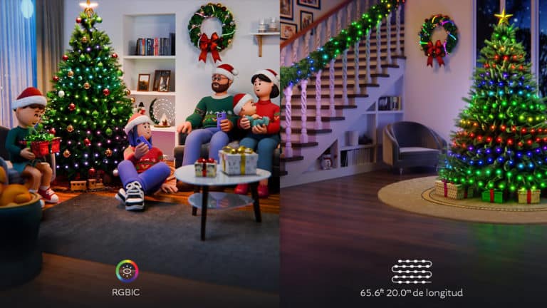 Ilumina tu Navidad con las Luces Inteligentes Wi-Fi de Nexxt Home: Tradición y Tecnología Fusionadas