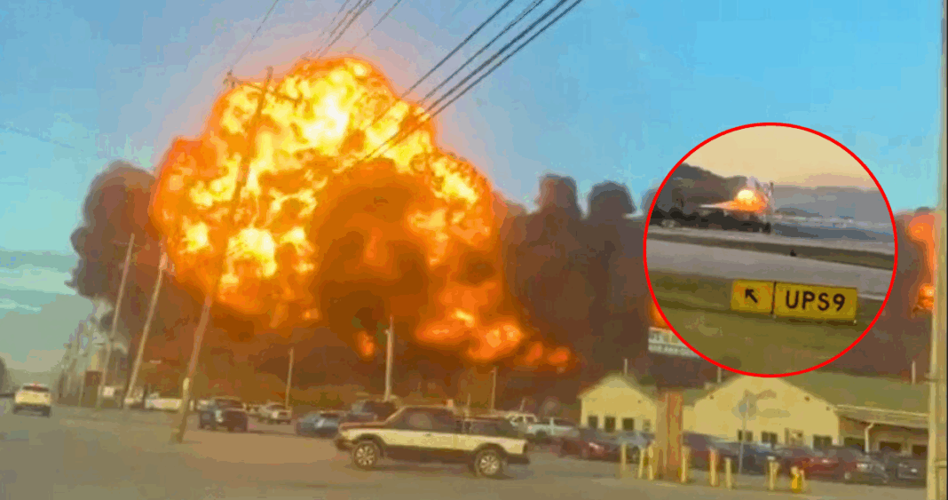 Impactante accidente de avión de carga en Kentucky: Explosión captada por testigos