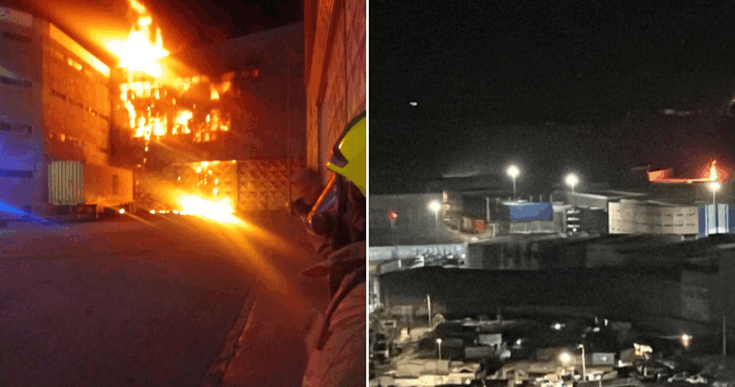Incendio Controlado en Zona Franca de Iquique: Importadoras Extranjeras Afectadas