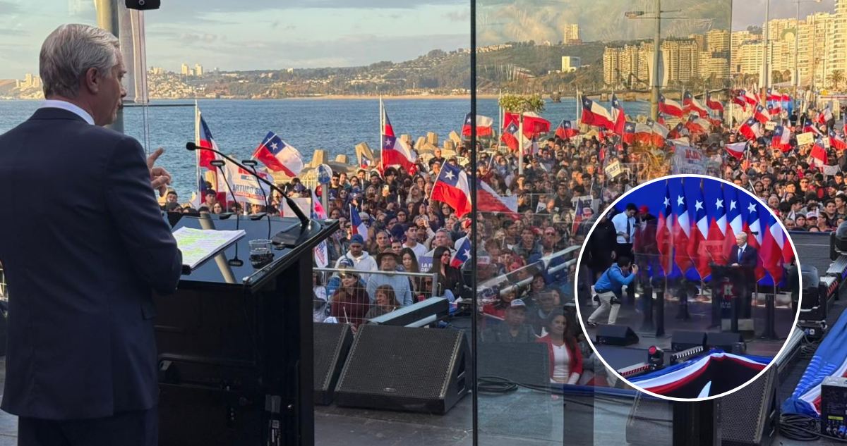 Kast Cierra Campaña en Viña del Mar con Fuerte Despliegue de Seguridad