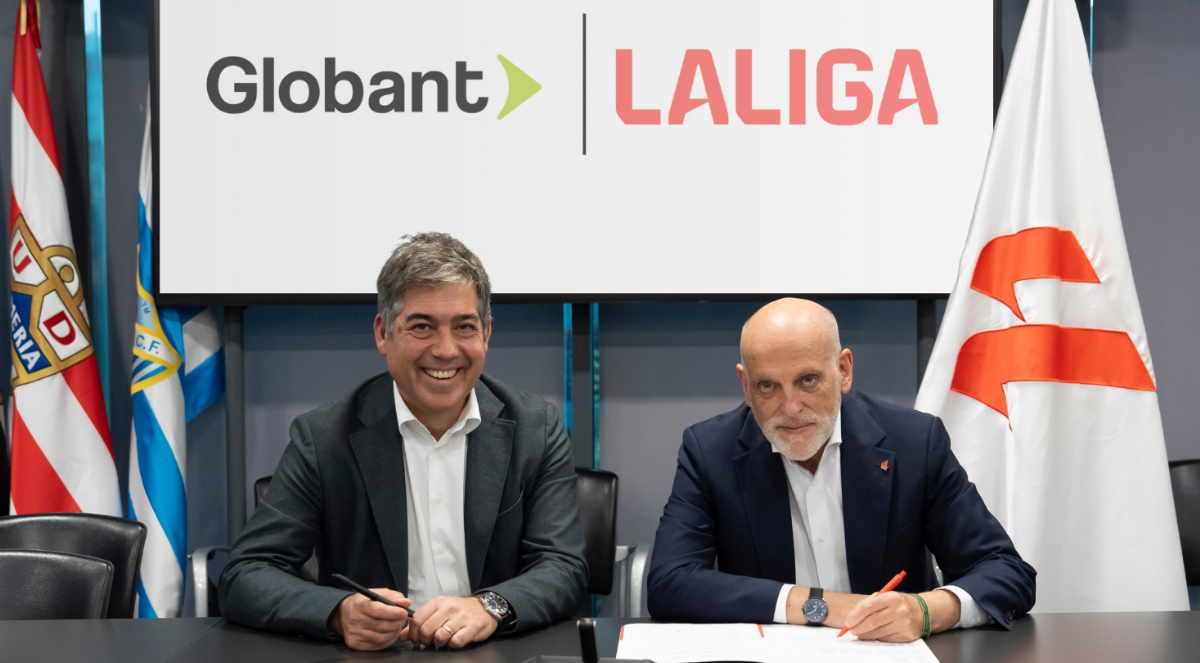LALIGA y Globant se unen para revolucionar el deporte con Inteligencia Artificial Agéntica
