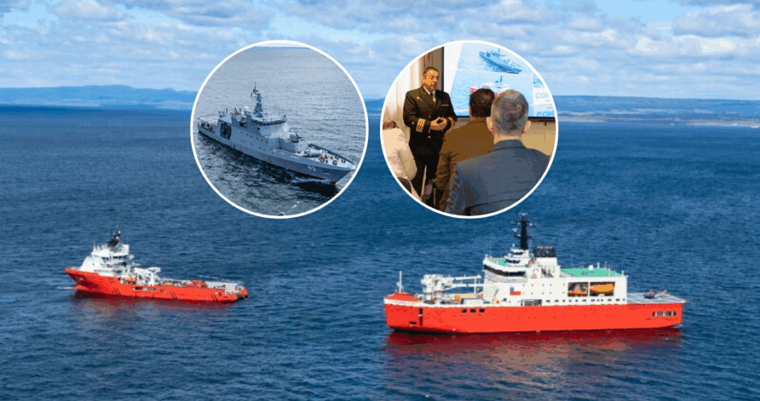 La Armada de Chile refuerza su presencia en la Antártica con un despliegue sin precedentes