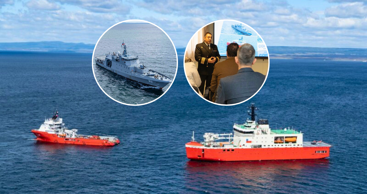 La Armada de Chile refuerza su presencia en la Antártica con un despliegue sin precedentes