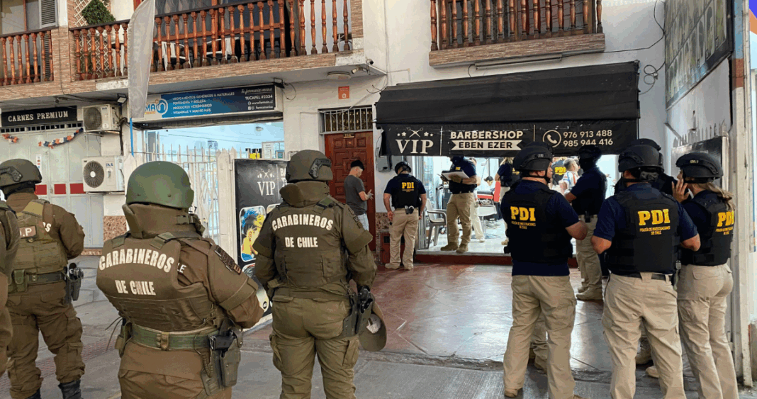Megaoperativo Fortaleza 3 en Arica y Parinacota: 111 detenidos y más de 40 kilos de droga incautados