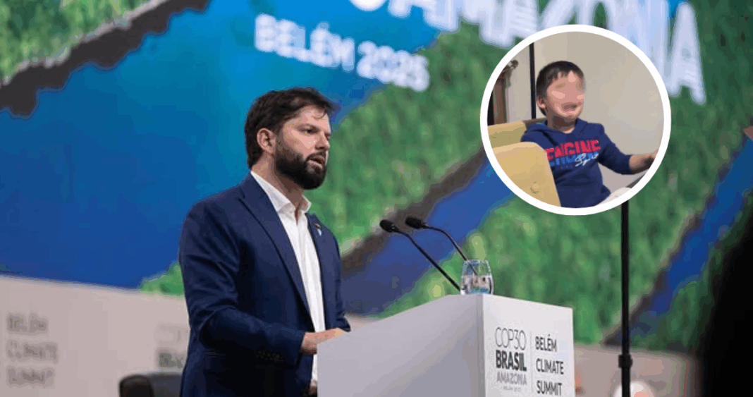 Niño conmovido por final de mandato de Boric es invitado a La Moneda