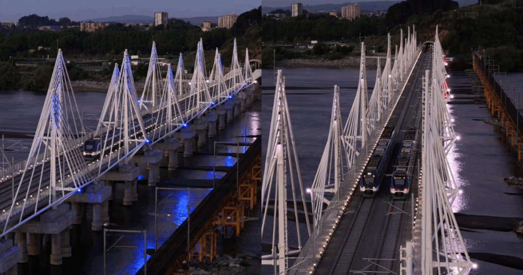 Nuevo Puente Ferroviario sobre el Río Bío Bío: Conectando Concepción y San Pedro de la Paz con Velocidad y Eficiencia