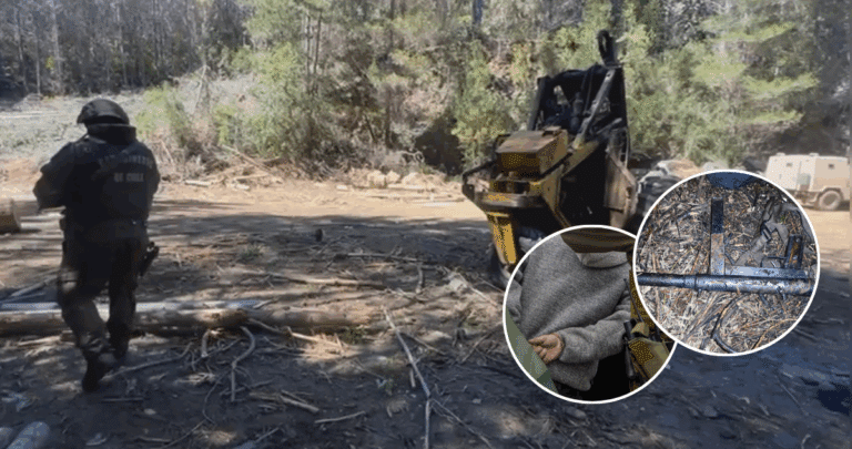 Operativo Antiterrorista en Contulmo: Dos Detenidos y Armas Incautadas