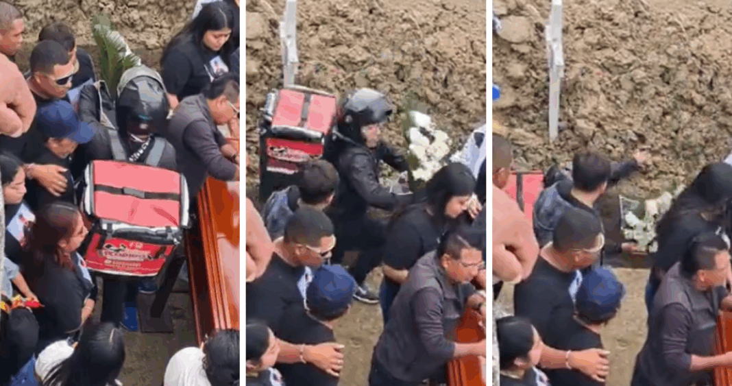Repartidor Cae Accidentalmente a Fosa Durante Funeral: Una Historia Inesperada