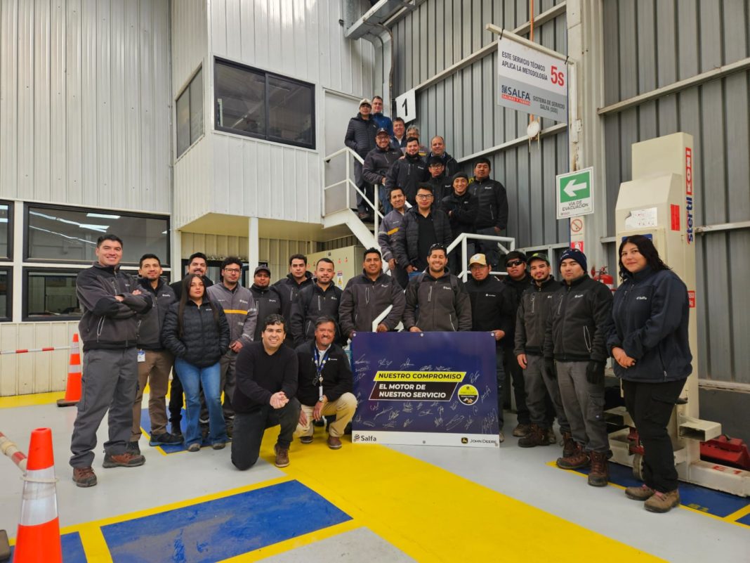 Salfa Obtiene Certificación Power Service de John Deere para Sucursales Clave