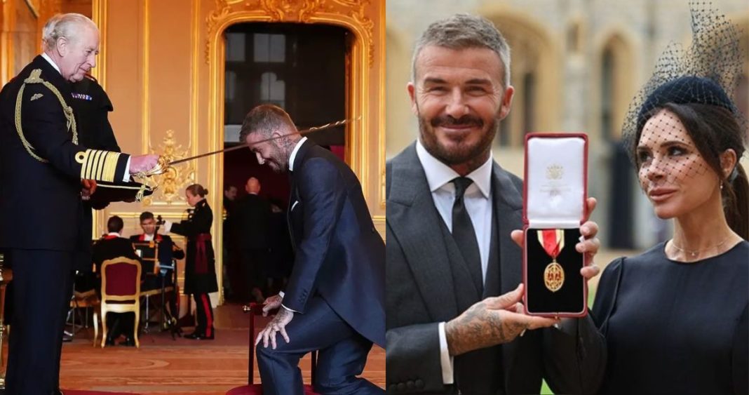 Sir David Beckham: De Estrella del Fútbol a Caballero del Imperio Británico
