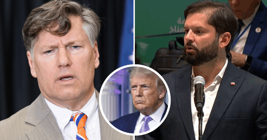 Subsecretario de EEUU Critica Duramente a Boric por Comentarios sobre Trump: