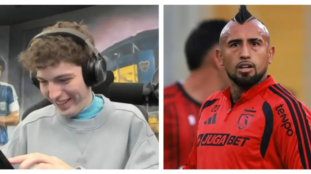Davo Rio Arturo Vidal y su divertido cruce en vivo con el streamer Davo Xeneize ...
